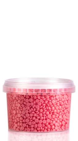 Brazilian Hot Wax Drops - 300 ml TIN PINK PEARL (BRA03GB03)